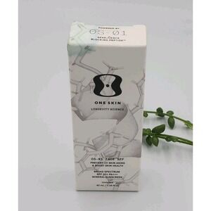 One Skin OS-01 SHIELD Protect + Repair SPF 30 Untinted 40ml - NIB (Factory Seal)
